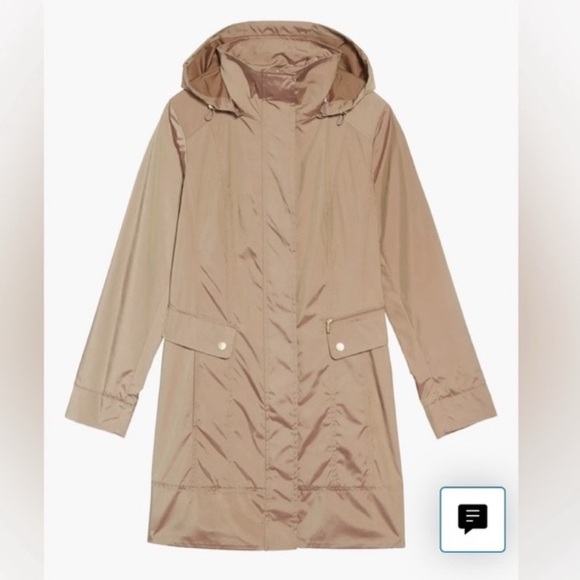 Cole Haan Tan Jacket with Gold Accents - Picture 2 of 5